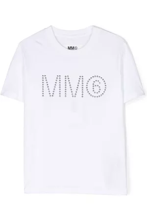 Maison Margiela Camiseta con apliques