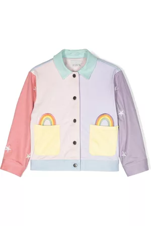 Stella McCartney Chaqueta bordada con paneles
