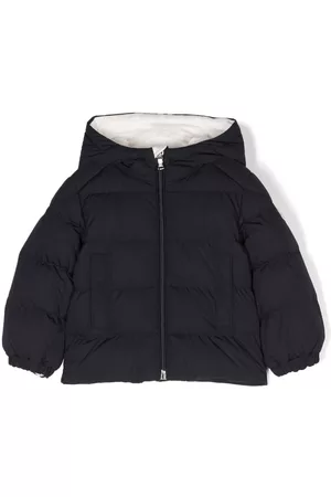 Moncler Plumífero con aplique del logo