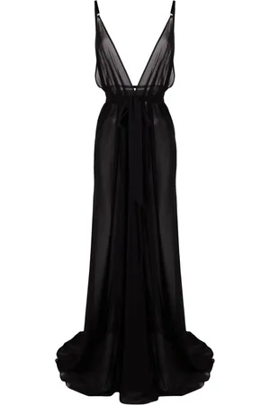 Alchemy Vestido largo con cuello en V