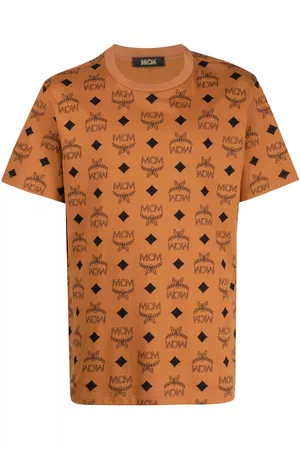 MCM Camiseta con monograma estampado grande