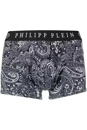 Philipp Plein Calzoncillos con motivo de cachemira
