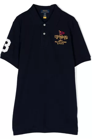 Ralph Lauren Vestido tipo polo con logo bordado