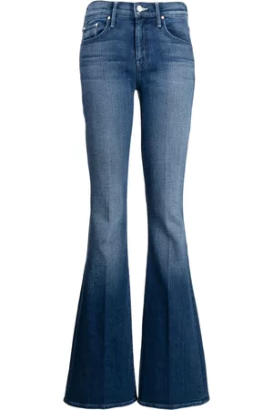 Mother Vaqueros bootcut con efecto lavado