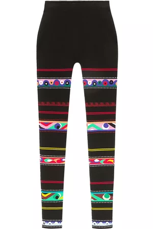 Puccini Leggins estilo fuseau con estampado abstracto