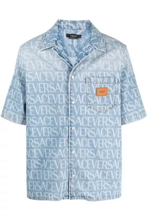 VERSACE Camisa vaquera Allover