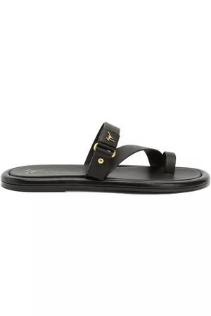 Giuseppe Zanotti Sandalias con placa del logo