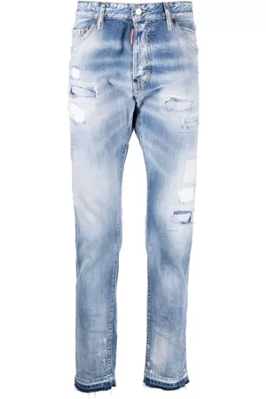 Dsquared2 Vaqueros con parche del logo