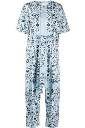 Tory Burch Mono largo con estampado Pisces Dream