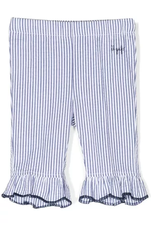 Il gufo Pantalones a rayas con volantes en los bajos