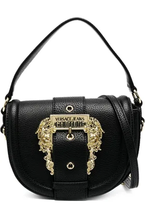 VERSACE Bolso shopper con hebilla del logo