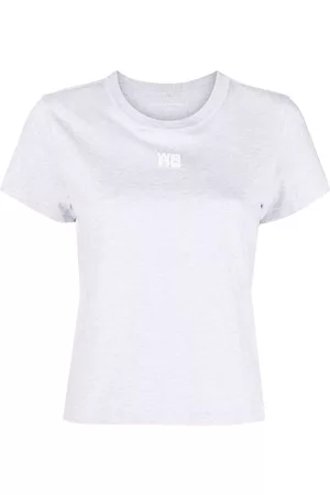Alexander Wang Camiseta con parche del logo