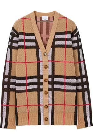 Burberry Cárdigan con motivo Vintage Check