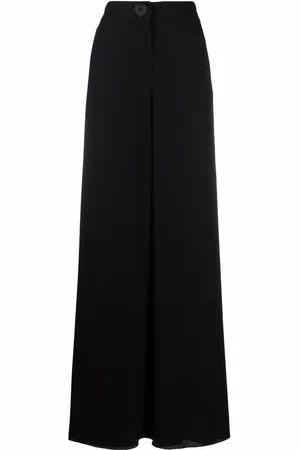 Moschino Pantalones acampanados de talle alto