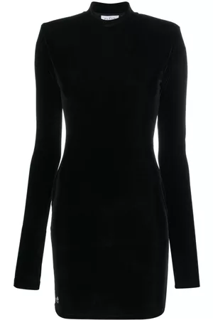Philipp Plein Vestido corto con placa del logo