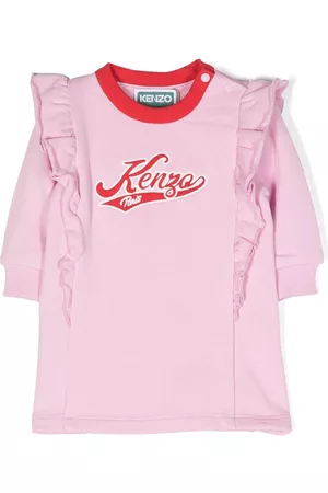 Kenzo Vestido con logo bordado