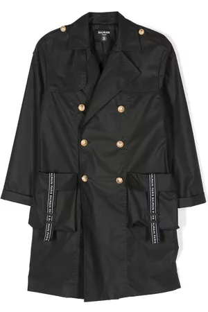 Balmain Gabardina con doble botonadura