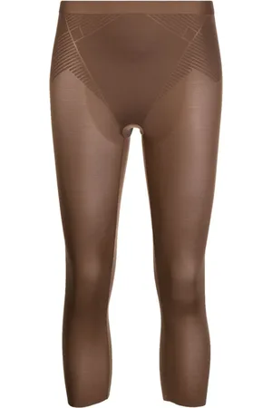 Spanx Leggins capri de talle medio