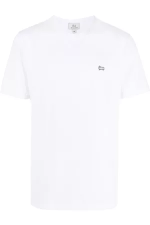 Woolrich Camiseta con aplique del logo