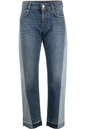 Stella McCartney Vaqueros rectos con diseño colour block
