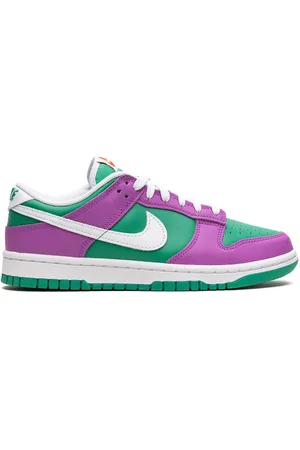 Nike Zapatillas Dunk Low Green Fuchsia
