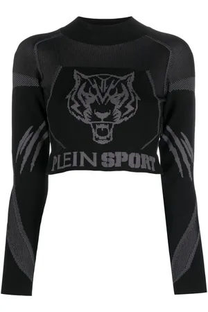 Philipp Plein Top corto en jacquard
