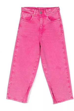 Maison Margiela Vaqueros anchos con parche del logo