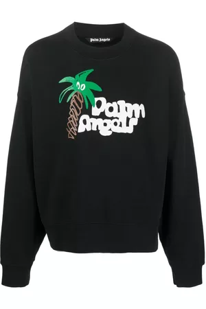 Palm Angels Sudadera con logo estampado