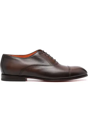 santoni Zapatos oxford con puntera de almendra