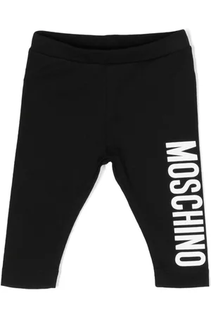 Moschino Leggins con logo estampado