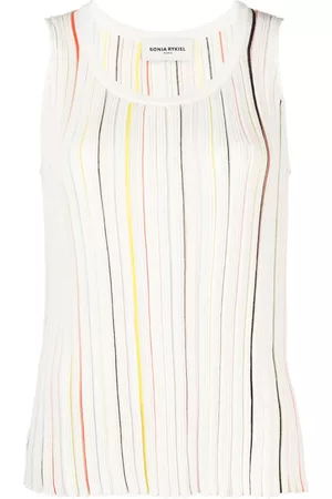 Sonia by Sonia Rykiel Top sin mangas a rayas