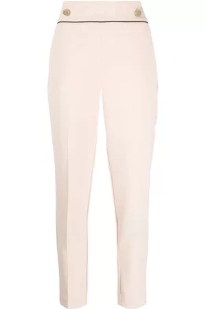 Liu Jo Pantalones capri con detalle de botones