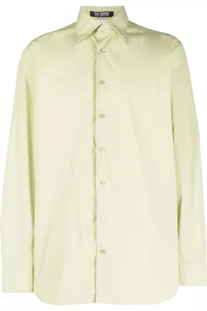 RAF SIMONS Camisa con paneles de malla