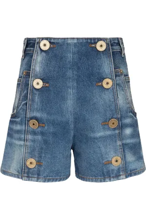 Balmain Shorts con parche con logo