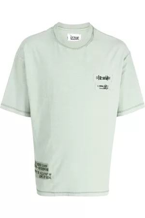 Izzue Camiseta con parche del logo
