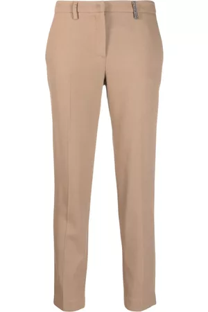 Fabiana Filippi Pantalones capri de talle alto