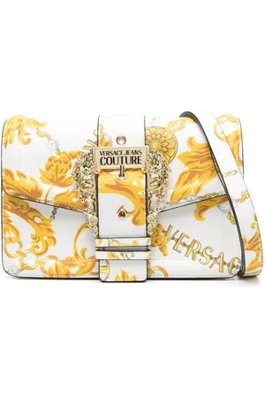 VERSACE Bolso satchel con motivo barroco
