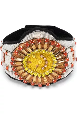 WALTER VAN BEIRENDONCK Brazalete con bordado Sun