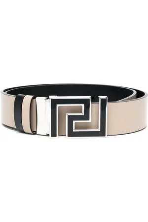 VERSACE Cinturón Greca reversible