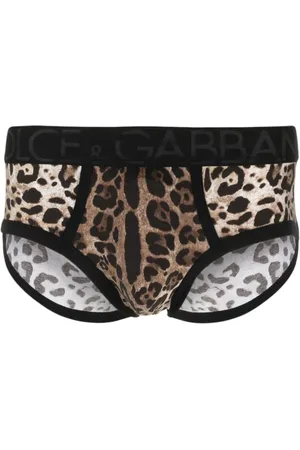 Dolce & Gabbana Bóxer con estampado de leopardo