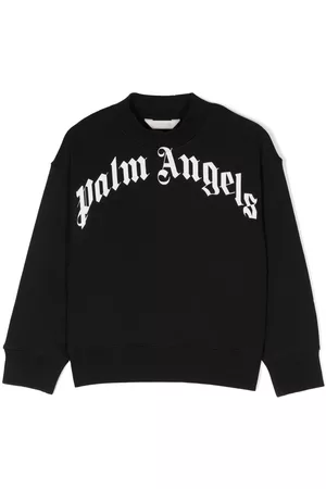 Palm Angels Sudadera con logo redondeado
