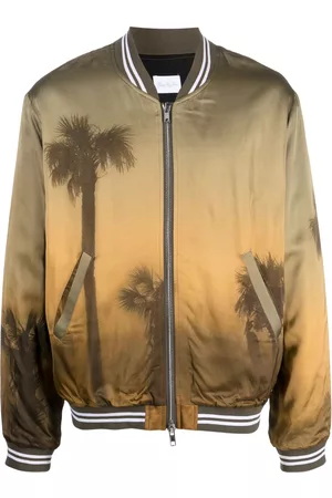 BLUE SKY INN Chaqueta bomber con motivo de palmeras