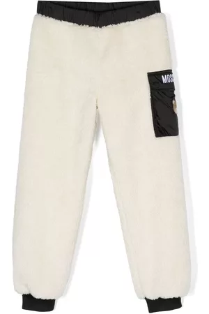 Moschino Pantalones de chándal de pelo artificial