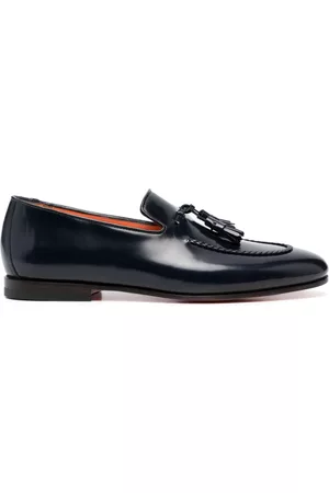 santoni Mocasines con detalle de borlas