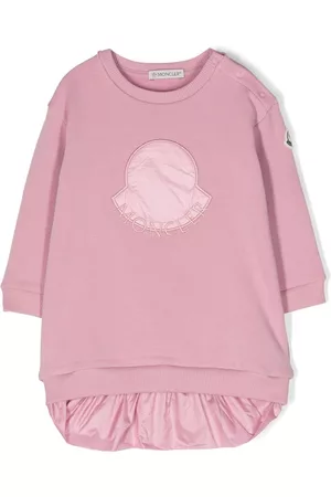 Moncler Vestido con logo bordado