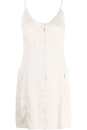 Calvin Klein Vestido corto con botones