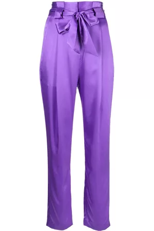 Michelle Mason Pantalones de talle alto