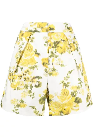 Erdem Pantalones cortos con estampado floral