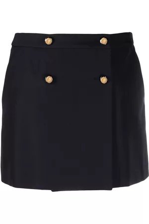 Alexander McQueen Minifalda cruzada