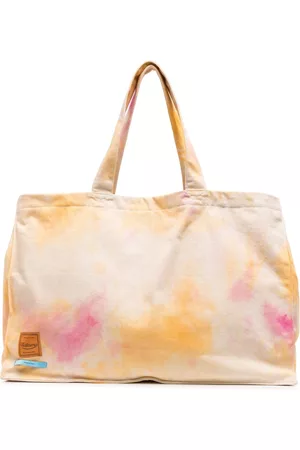 haikure Bolso shopper con motivo de salpicadura de pintura